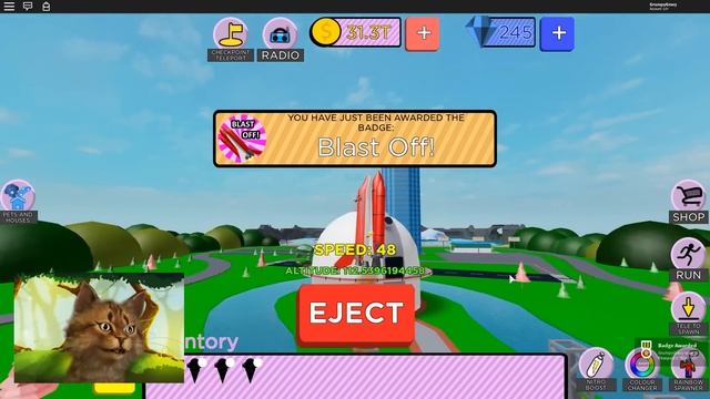 Spending 20 Trillion Dollars To Get The Rocket Ship in Roblox Ice Cream Van Simulator смотреть онлайн