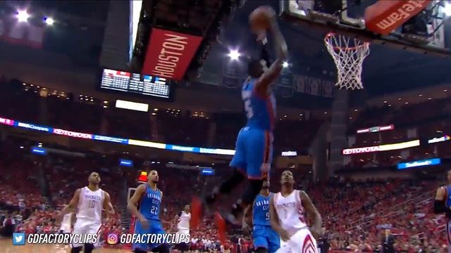 Russell Westbrook Game 2 Triple-Double Highlights vs Rockets 2017 Playoffs - 51 Pts, 13 Ast, 10 Reb смотреть онлайн