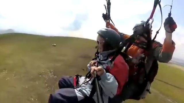 г. Пятигорск, гора Юца. Пароплан. смотреть онлайн