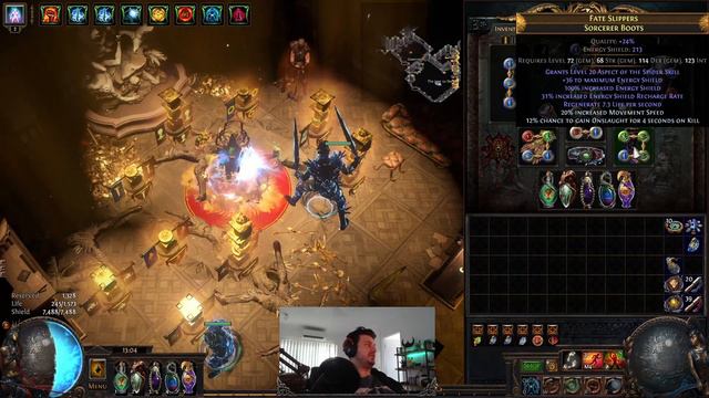 NUKE EVERYTHING! Volatile/Detonate Dead Spellslinger - Path of Exile 3.16 Scourge League - Update 2 смотреть онлайн