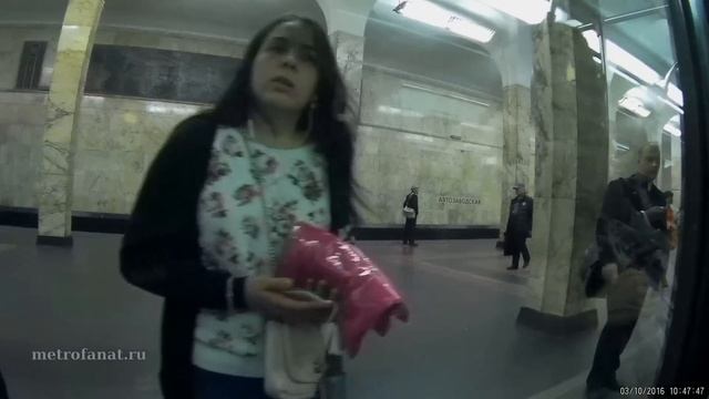 Так теперь звучит информатор на станции метро Автозаводская // 03.10.2016 смотреть онлайн