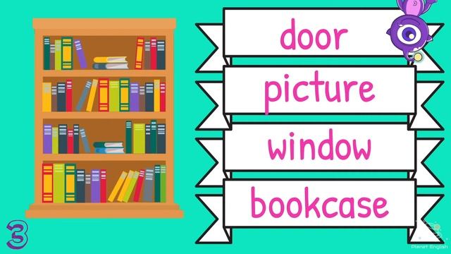 Interactive English for Kids | My Room Vocabulary смотреть онлайн