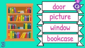 Interactive English for Kids | My Room Vocabulary