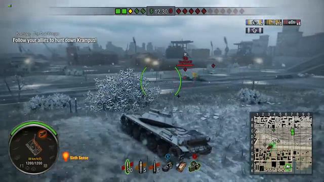 World of Tanks / Ru 251 Krampus Op смотреть онлайн