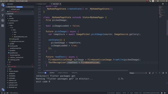 Flutter - Firebase ML kit - Text recognition смотреть онлайн