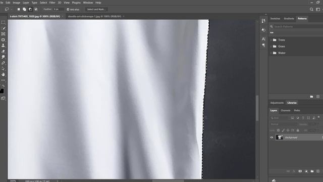 Add pattern in T-shirt by photoshop смотреть онлайн
