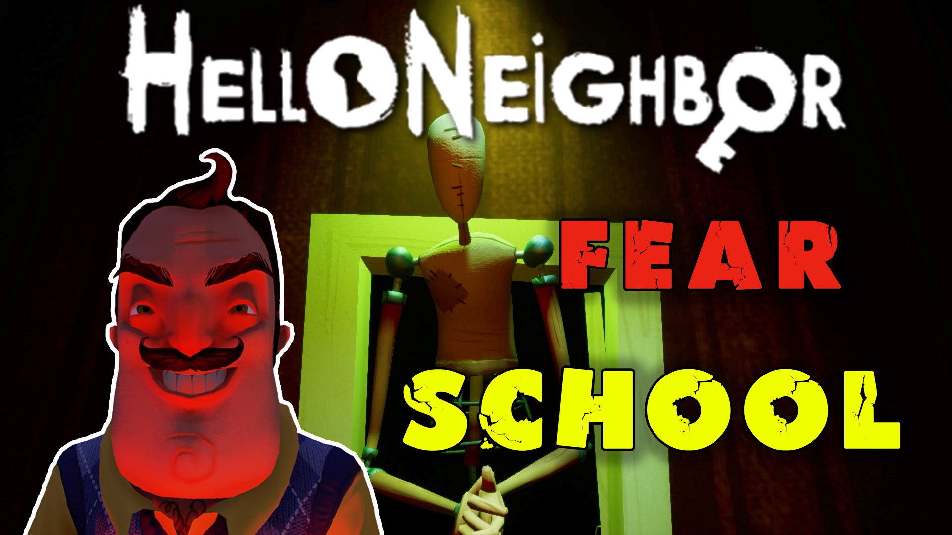 Привет Сосед как пройти Школу| Hello Neighbor fear School смотреть онлайн