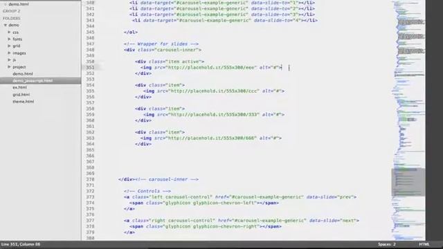Bootstrap 3 The Complete Guide Course #17- Carousel js смотреть онлайн