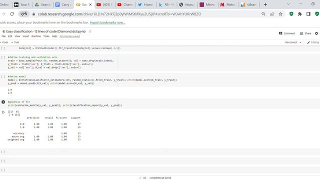 Code review: Classification in 12 lines of code Penguin ds in Python смотреть онлайн