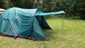 Обзор на палатку Tramp Anaconda 4 V2