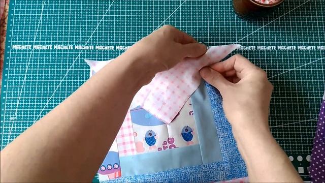 Влог о лоскутном рукоделии Лоскутный блок на любые размеры