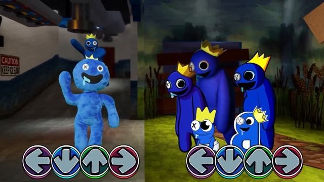 New Rainbow Friends But ALL Versions Dance in Real Life ? Roblox Rainbow Friends Plush (FNF New Mod смотреть онлайн