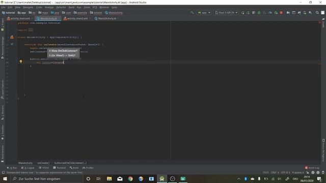 Eine neue Activity in Androidstudio öffnen(Kotlin) Deutsch!!! смотреть онлайн