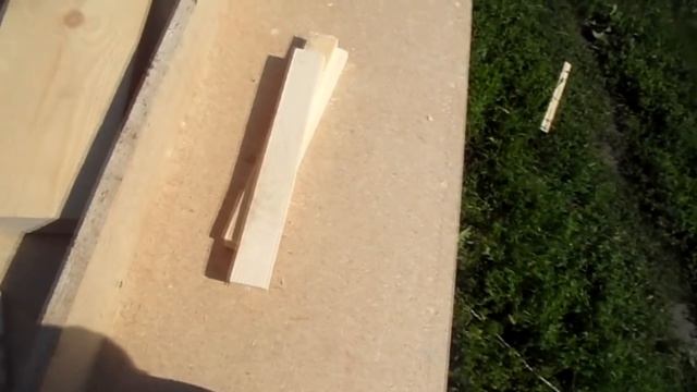 Изготовленияе рамки для улья. Плечеко рамки с разделителем Гофмана. смотреть онлайн