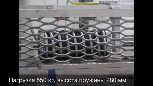 Стендовые испытания пневмоэлементов BlackStone на прочность смотреть онлайн