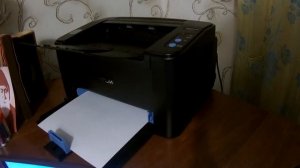 Принтер лазерный PANTUM P2207, настройка, первая печать, подключение разъемов, печать пробного лист