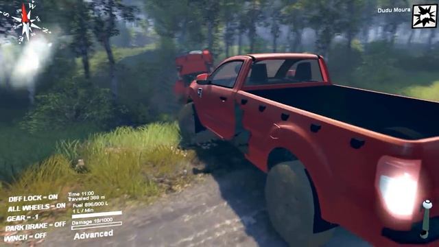 Ford Mustang Off Road - Spin Tires смотреть онлайн