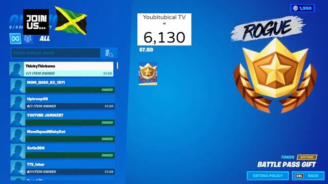 Gifting FORTNITE Chapter 3 Battlepass | Chapter 3 Is LIVE !c3