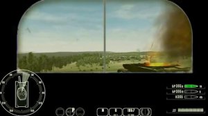 Танковый симулятор Т 34 против "Тигра" Часть 4