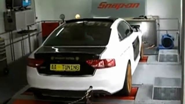 Audi S5 8T 4,2l FSI von 260kW auf 270kW bei aa-tuning auf dem Leistungsprüfstand смотреть онлайн