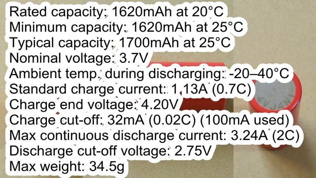 Sanyo UR18500FK 18500 Li ion battery cell capacity test video camera battery replacement смотреть онлайн