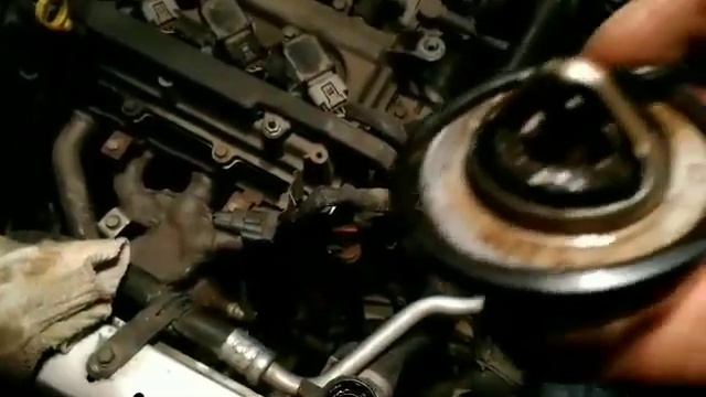 Toyota Vitz термостат (1SZFE) не греет печка. По большому кругу. смотреть онлайн