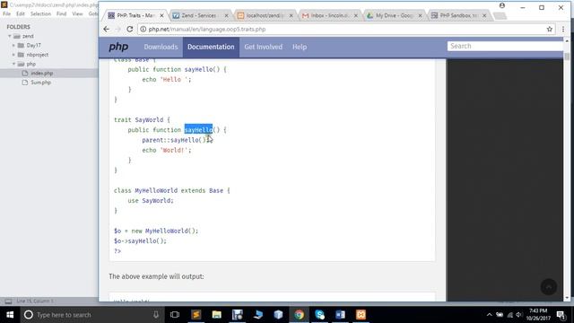 Zend PHP Certification Training Course Class 22 – OOP, Instantiation, Inheritance and Abstractions смотреть онлайн