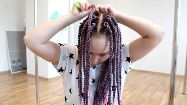 Заплетаем сенегальские косы своими руками смотреть онлайн