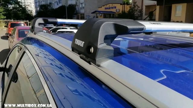 Roof Rack Thule Edge Wingbar Kit 186013 Kia Sportage (mkIV)/ Kia KX5 /  Hyundai Tucson (mkIII)