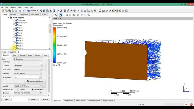 6.2 Моделирование аэродинамики несущего винта вертолета в ANSYS CFX. Часть 2 - расчет и результаты смотреть онлайн