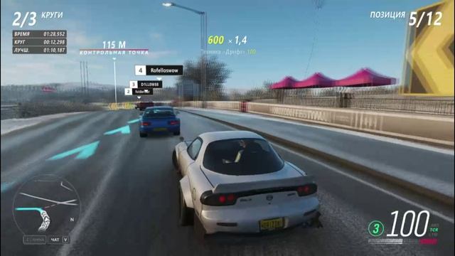 Forza Horizon 4 | Mazda RX-7 смотреть онлайн