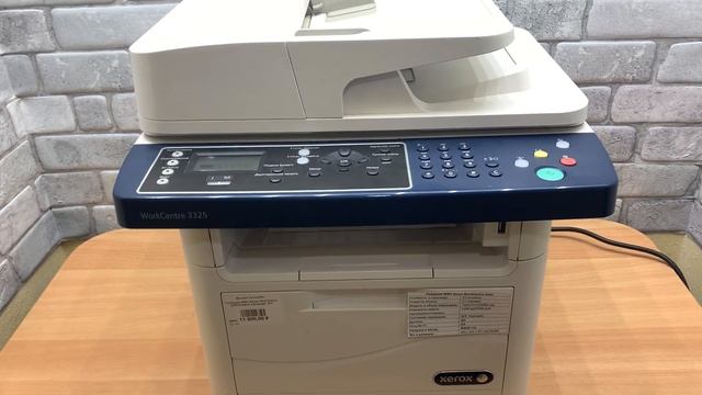 Мфу Xerox WorkCentre 3325 Wi-Fi+Новый картридж смотреть онлайн