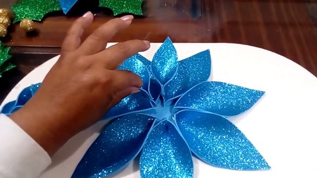 Flor de Nochebuena de Foami - Miky Ru. смотреть онлайн