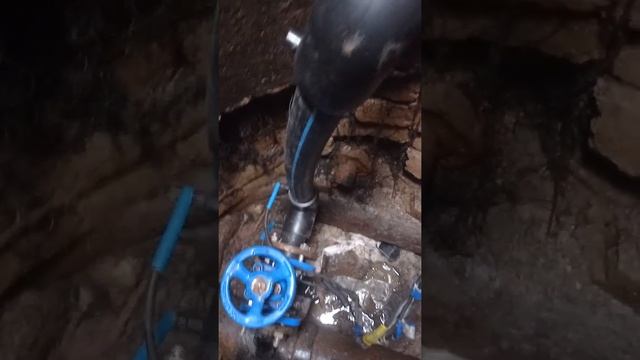 Соединение и монтаж электросварных элементов диаметр 63.#пнд#сварка#трубы#водопровод#муфты#канал смотреть онлайн