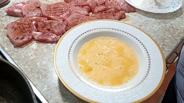 Отбивные из свинины и индейки. Рецепт от Анжелики. смотреть онлайн
