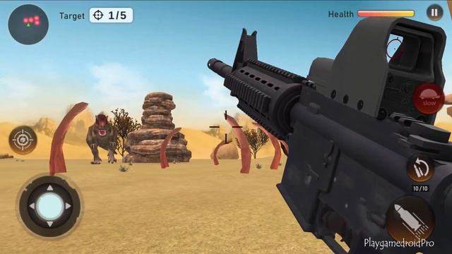 DINOSAUR HUNT - Walkthrough Gameplay Part 1 - INTRO (Glad Games Android) смотреть онлайн