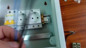 Розетка для улицы собираем щиток
