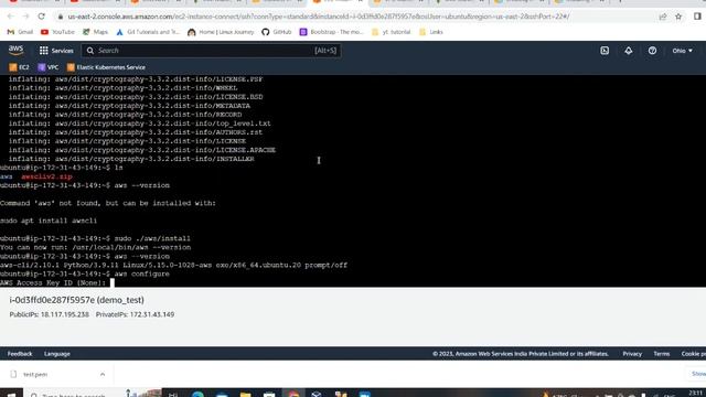 kubernetes tutorial 2. Create EKS cluster via aws console | kubernetes tutorial in english смотреть онлайн