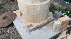 Тандыр из кирпича своими руками. Часть 3.