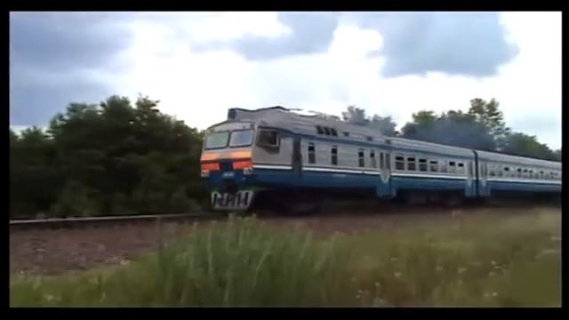 Дизель поезд Осиповичи Солигорск 2 смотреть онлайн