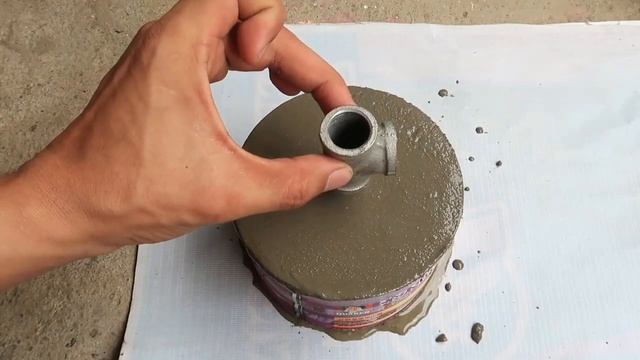 How to Make Homemade Cement Dumbbell and Kettlebell смотреть онлайн