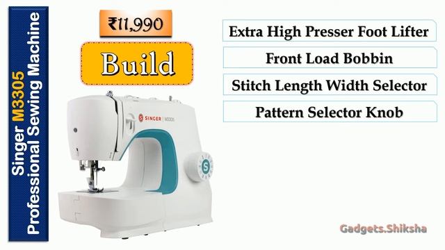 ?23 Patterns | Top Sewing Machine under ₹15000 {हिंदी में} | Singer M3305 | Fashion Maker смотреть онлайн