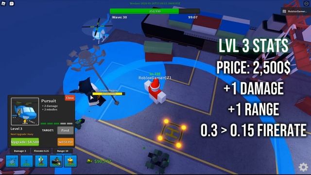 PURSUIT TOWER REVIEW - Tower Defense Simulator [Roblox] смотреть онлайн