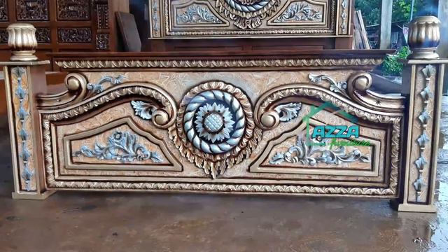 DIPAN TEMPAT TIDUR MODERN GOLD KAYU JATI смотреть онлайн