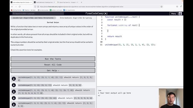 FreeCodeCamp: Intermediate Algorithm Scripting смотреть онлайн