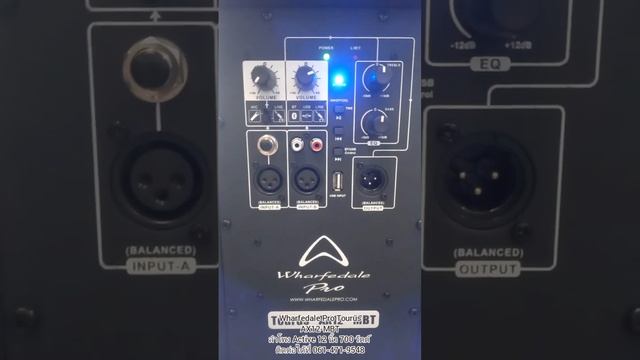 รีวิว Wharfedale Pro Tourus -AX12 MBT ลำโพง Active 12 นิ้ว 700 วัตต์