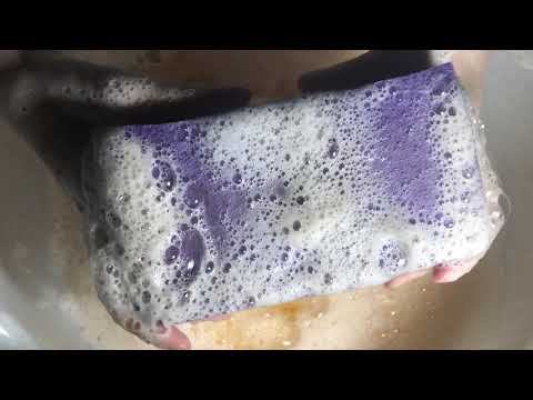 ASMR/squeezing Sponges