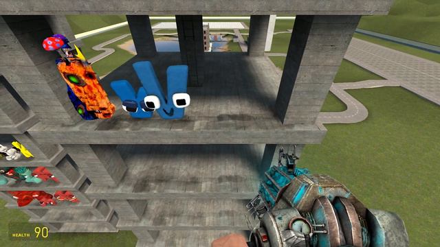 DESTROY ALL 3D ALPHABET LORE FAMILY in TWIN TOWEL FUNNY LAND - Garry's Mod!!?? смотреть онлайн
