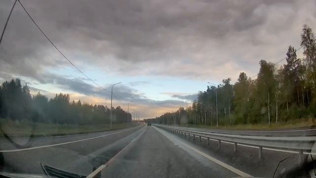 Движение на автомобиле из поселка Боровский до санатория "Ласточка" смотреть онлайн