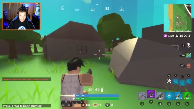 IS ROBLOX FORTNITE BETTER THAN REAL FORTNITE BATTLE ROYALE смотреть онлайн